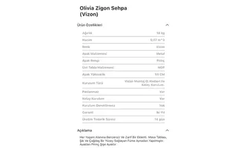 Olivia Vizon Zigon Sehpa
