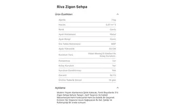 Riva Zigon Sehpa