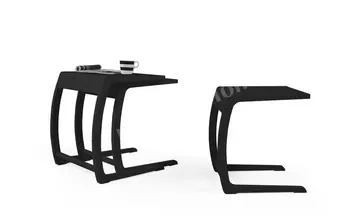 Prada Siyah Zigon Sehpa