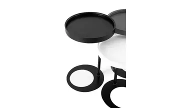 Ren Siyah Zigon Sehpa