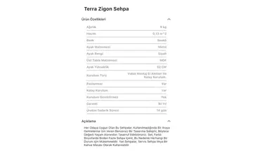 Terra Zigon Sehpa
