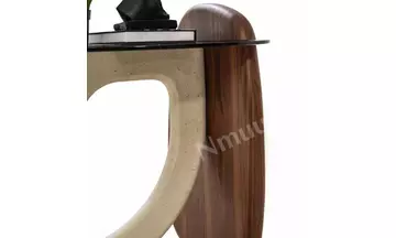 Markiz Traverten Yan Sehpa