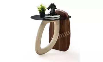 Markiz Traverten Yan Sehpa