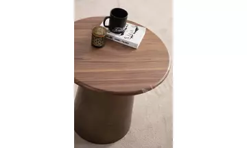 Tola Pirinç Yan Sehpa