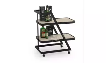 Porto Tekerlekli Yan Sehpa