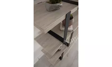 Caps Siyah, Traverten Kitaplık