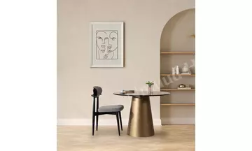 Gusto Pirinç Yuvarlak Sabit Masa