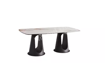 Feretti Porselen Dikdörtgen Masa (Sabit)