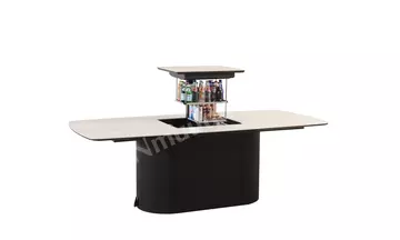 Freeze Buzdolaplı Porselen Dikdörtgen Masa (Sabit)