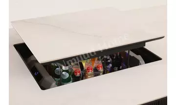 Freeze Buzdolaplı Porselen Dikdörtgen Masa (Sabit)