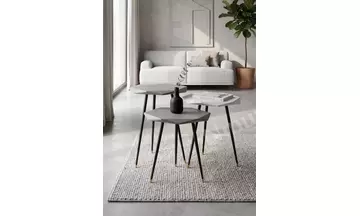 Barcelona 3'Lü Zigon Sehpa