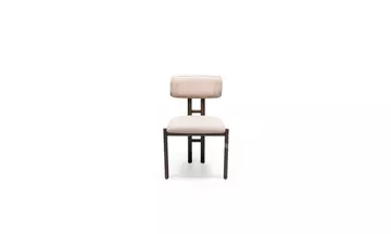 Double Curve Metal Sandalye