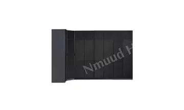 Bronze Antrasit Giyinme Dolabı