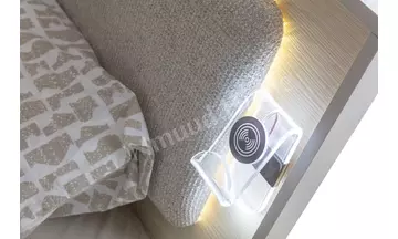 Note 100*200 Cm Bazasız Başlıklı Karyola