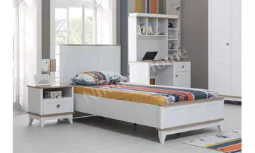 Lora 100*200 Cm Bazasız Başlıklı Karyola