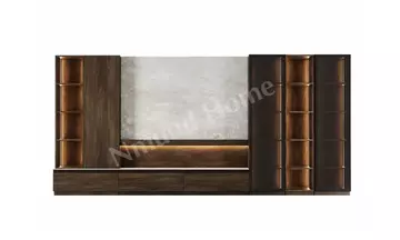 Ada Magna Ahşap Panolu Televizyon Ünitesi 360 Cm