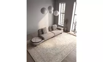 Boffi Yuvarlak Sehpalı 3'Lü Koltuk