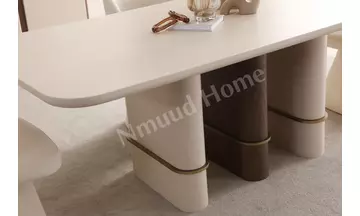 Edra Ekru Sabit Yemek Masası