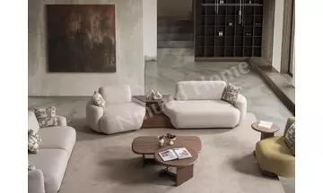 Lugano 3'Lü Sehpalı Koltuk