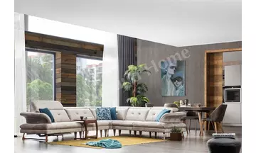 Venüs Ahşap Köşe Koltuk 315 x 275 Cm