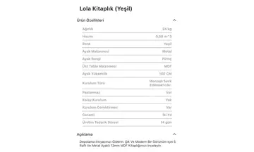 Lola Pirinç, Yeşil Kitaplık