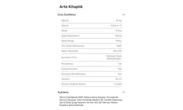 Arte Pirinç, Siyah Kitaplık