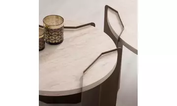 Molly Orta Sehpa Travertine