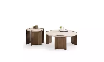 Molly Orta Sehpa Travertine