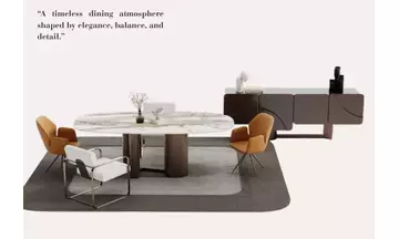 Volo Lake Yemek Odası Takımı