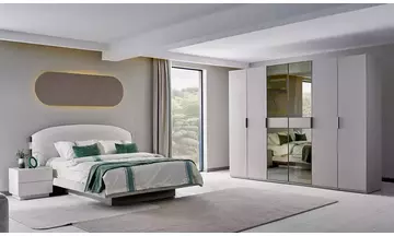 Kaşmir Yatak Odası Takımı 5 Kapaklı Set