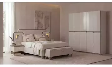 Zerre Yatak Odası Takımı 5 Kapaklı Set