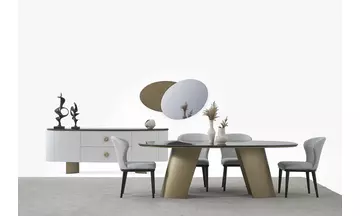 Ellıpse Yemek Odası Takımı