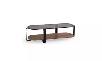 Royal Dikdörtgen Ceviz Orta Sehpa
