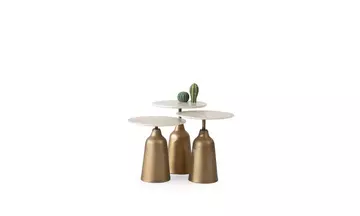 Beige Zigon Sehpa