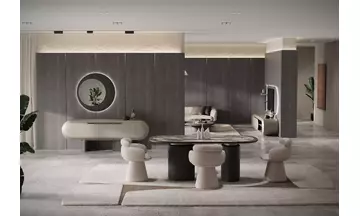 Conte Matte Yemek Odası Takımı
