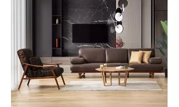 Mayon - Ahşap Koltuk Takımı