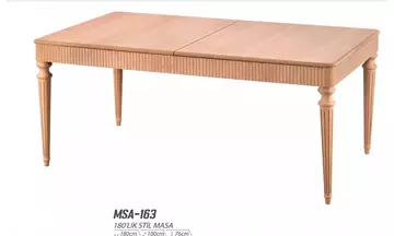 180'lik Stil Masa