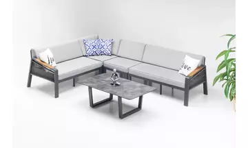 Mykonos Plus Köşe [MYTR511-E-L511] Bahçe + Balkon Seti