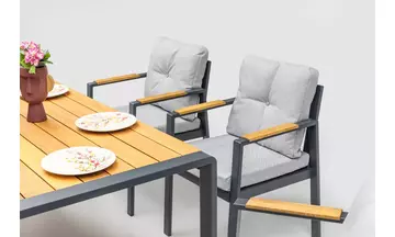 Efes Masa Sandalye 100*200 İreco [EFTR531-E-AL531] Bahçe + Balkon Masa Sandalye