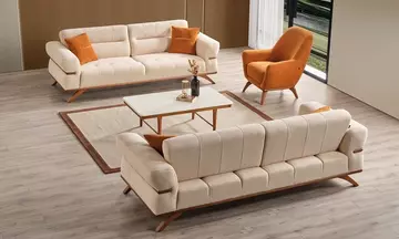 OCTAVİA AHŞAP Modern Koltuk Takımı