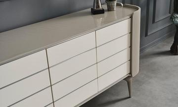 ARYA EKRU Modern Yemek Odası Takımı