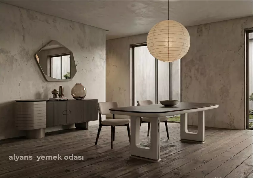 ALYANS SİSLİ MEŞE YEMEK ODASI YEMEK ODASI