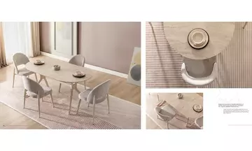 Prada Masa ve Sandalye Masa Sandalye