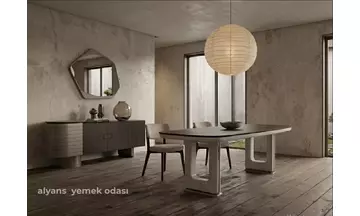 ALYANS SİSLİ MEŞE YEMEK ODASI YEMEK ODASI