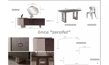 ALYANS SİSLİ MEŞE YEMEK ODASI YEMEK ODASI
