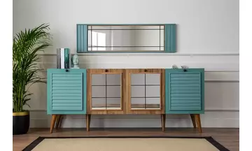 DİZAYN TURKUAZ YEMEK ODASI TAKIMI Yemek Odası Takımı