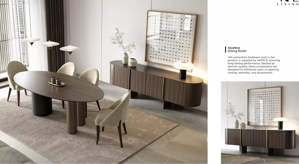 VALENCİA Yemek Odası Takımı