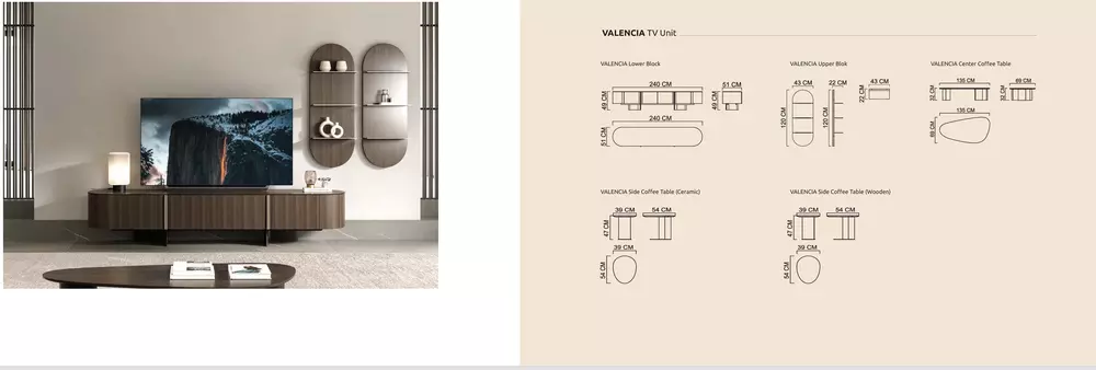 VALENCİA Yemek Odası Takımı