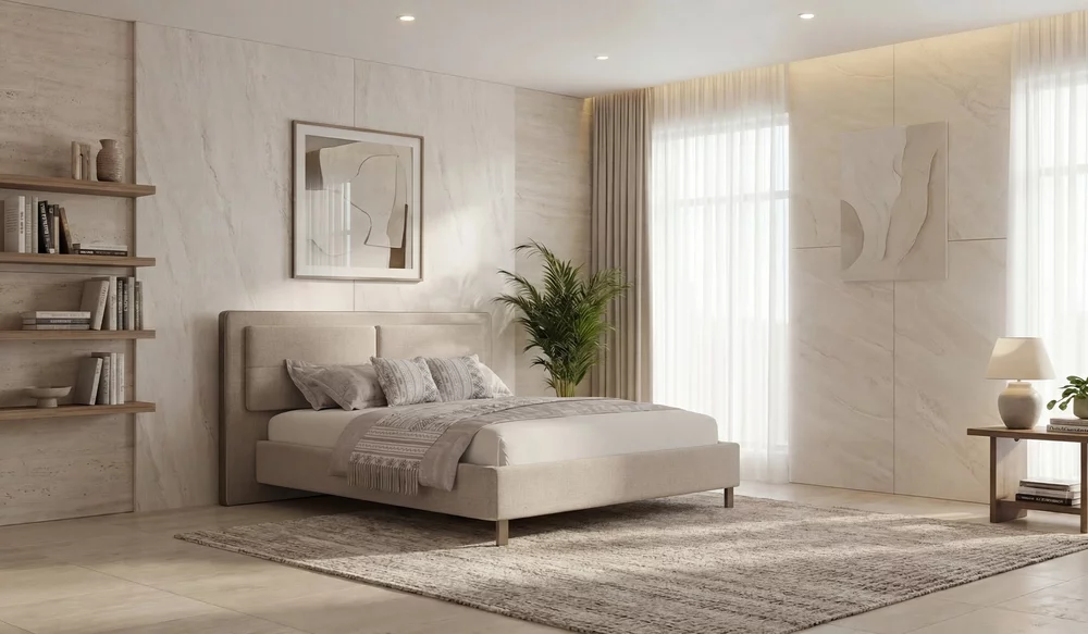 Pamukkale Köşe Dolaplı Yatak Odası