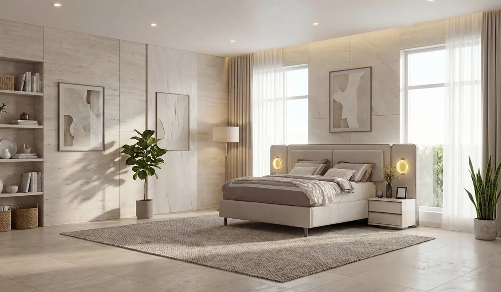 Pamukkale Köşe Dolaplı Yatak Odası